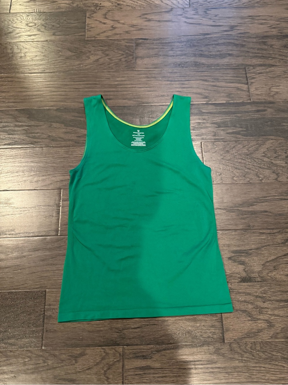 Worthington Green Scoop Neck Tank